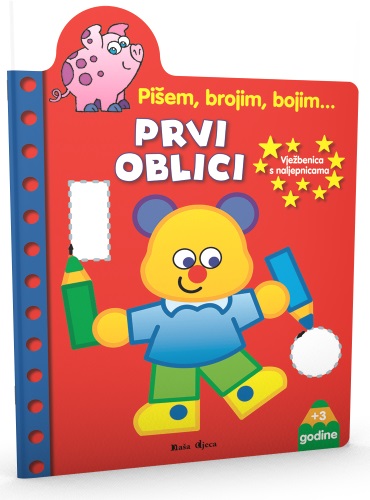 Vježbenica s naljepnicama-PRVI OBLICI
